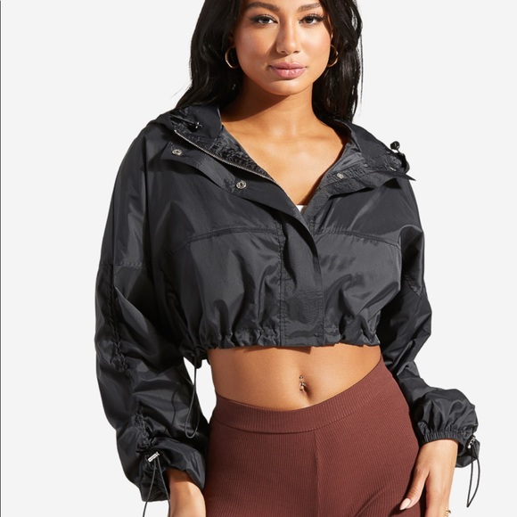 Shoe Dazzle Jackets & Blazers - Cropped Windbreaker Jacket NWT